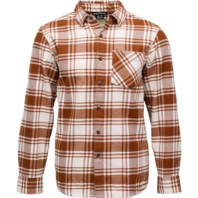 Black Diamond M Project Flannel Clay-Off White Plaid - M