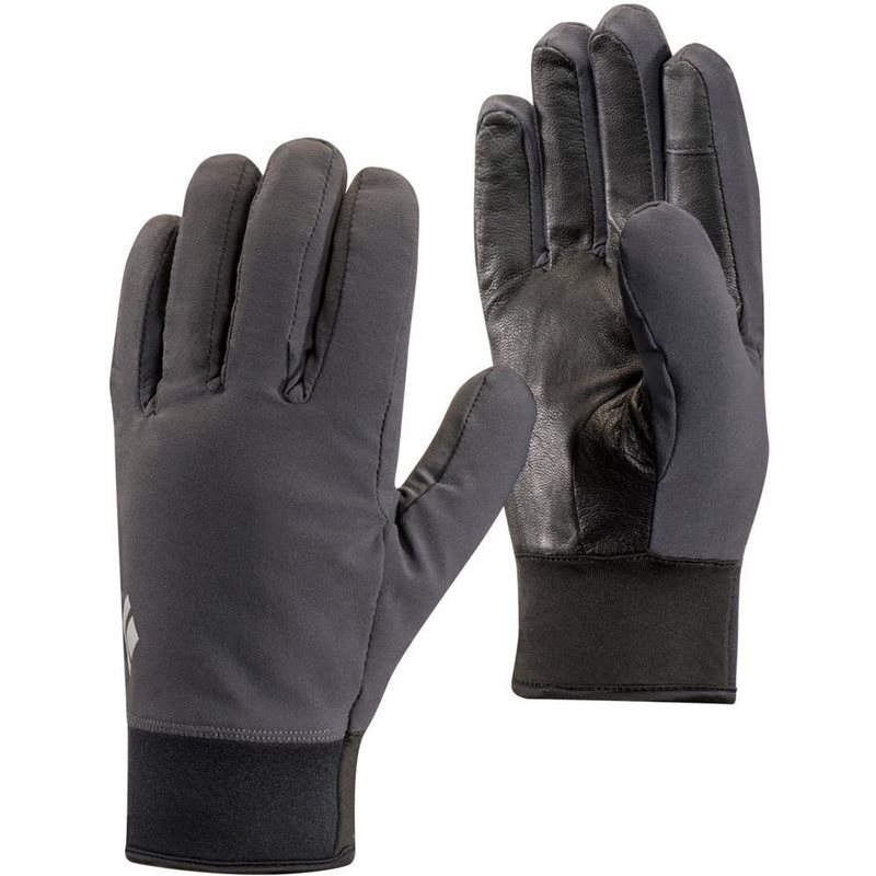 Black Diamond Midweight Softshell Gloves Smoke - S