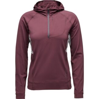 Black Diamond W Alpenglow Pro Hoody Dusk Violet - S