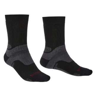 Bridgedale Hike Midweight Merino Performance Svart - S
