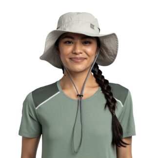 Buff Explorer Booney Solid Light Grey hatt