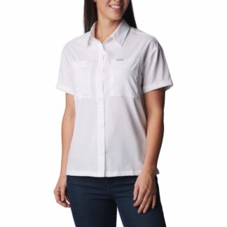Columbia Women's Silver Ridge Utility Short Sleeve skjorta med krage