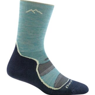 Darn Tough Light Hiker Micro Crew Lightweight With Aqua - S