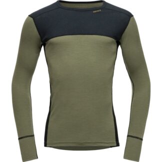Devold Lauparen Merino 190 Shirt Man Ink/Lichen/Black - S