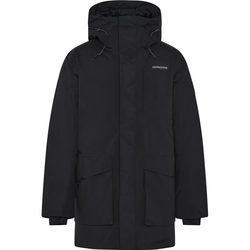 Didriksons Akilles Usx Parka 2 Black - XXL