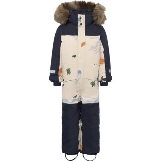 Didriksons Bjärven Kids Cover Set 2 Winter Ocean Multi Reflex - 130 cl