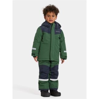 Didriksons Skare Kids Set Pine Green - 110 cl