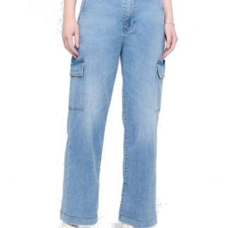 Duer Women's Performance Denim Lite Hi-rise Cargo vandringsbyxor för kvinnor