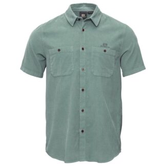 Elevenate M Estate Cord Shirt Sea Green - S