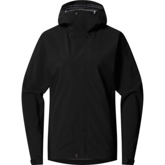 Haglöfs Breeze Proof Jacket Women True Black - XS