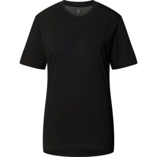Haglöfs Kaise Wool Tee Women True Black - XS