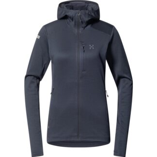 Haglöfs L.I.M Mid Fast II Hood Women True Black - XS