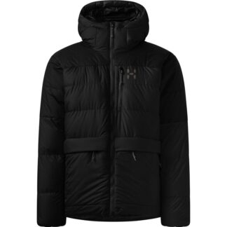 Haglöfs Riksgränsen Down 850 II Hood Men True Black - S