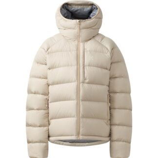 Haglöfs Rosson Down Hood Women Chalk Beige - L