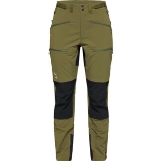 Haglöfs Rugged Standard Pants Women Olive Green/True Black - XS