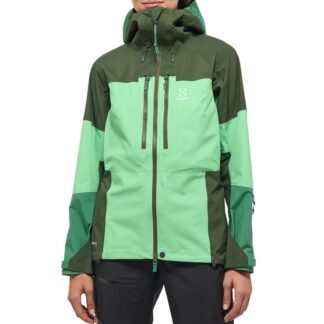 Haglöfs Spitz GTX PRO Jacket Women Mint Stone/Seaweed Green - XS