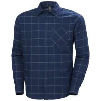 Helly Hansen Aker Flannel LS Shirt Ocean Sierra - S