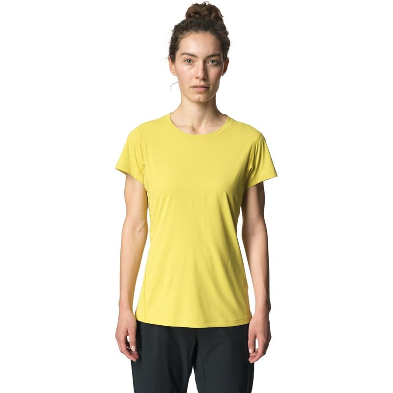 Houdini W's Pace Air Tee Be The Light Green - XS
