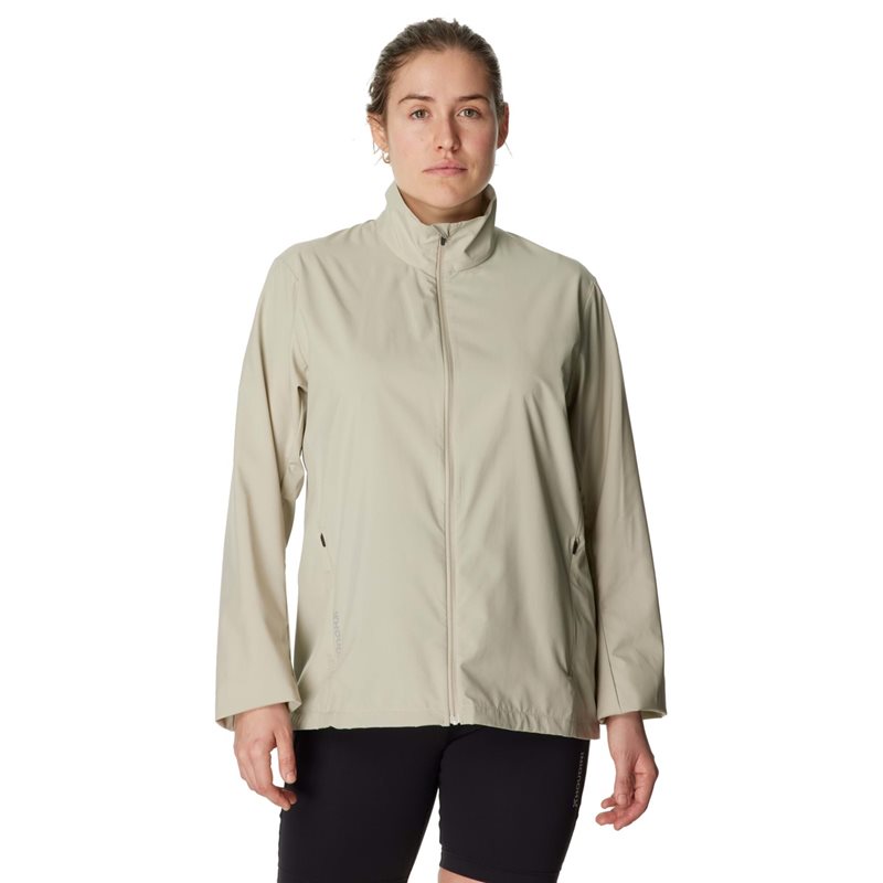 Houdini W's Pace Trail Jacket Greenish Gray - XS