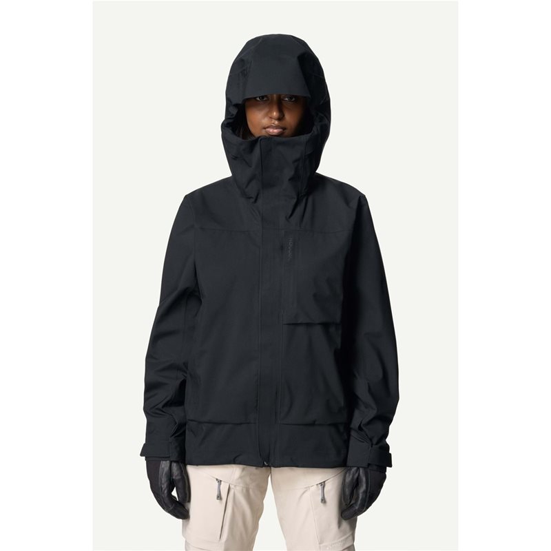Houdini W's Rollercoaster Jacket True Black - XS