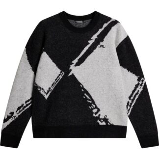 J.Lindeberg Jaxton Knitted Sweater Black - M