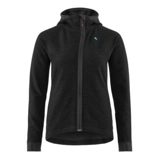 Klättermusen Hödur Hooded Zip Jacket Women Black - XS