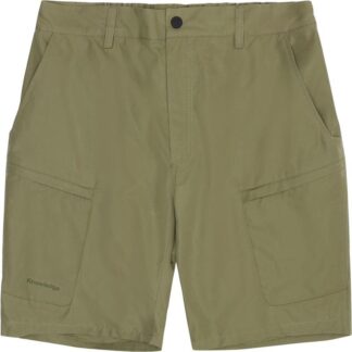 KnowledgeCotton Apparel Vent Canvas 200 Classic Shorts Burned Olive - S