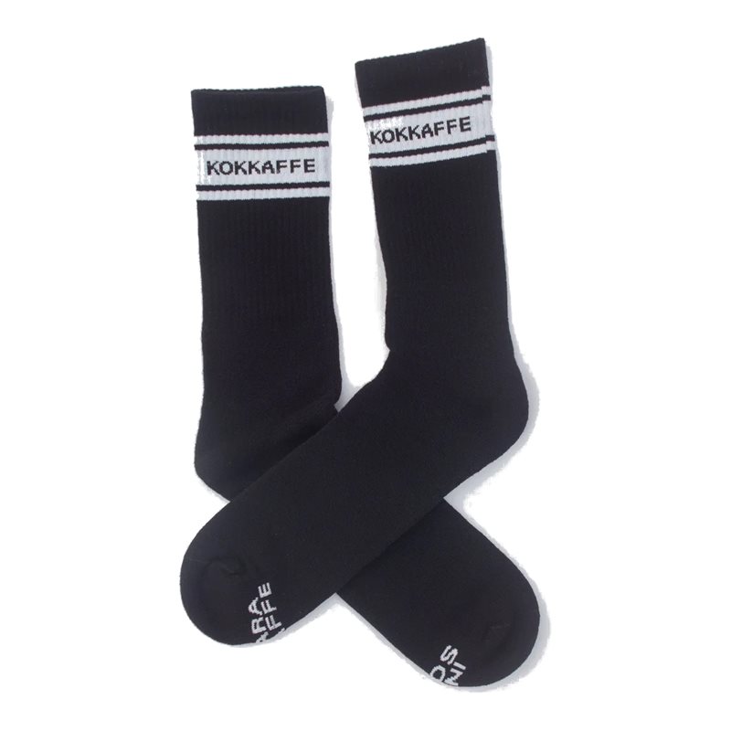 Lemmel Kaffe Sock Kruder (Kokkaffe) Black - 36-39
