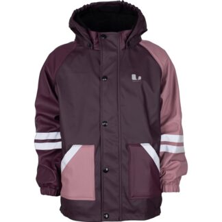 Lindberg Fagerhult Rain Set. Fleece Plum/Dry Rose - 110 cl