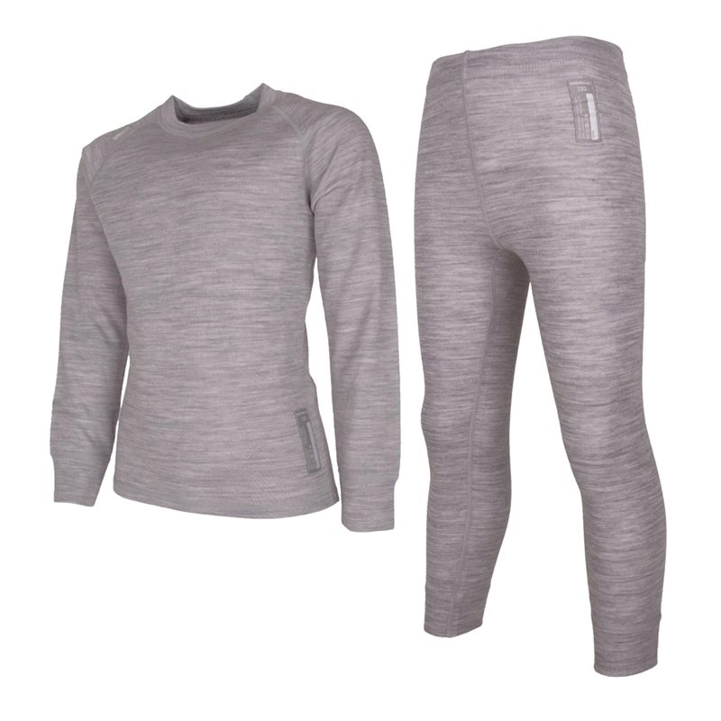 Lindberg Merino Set Greymelange - 90