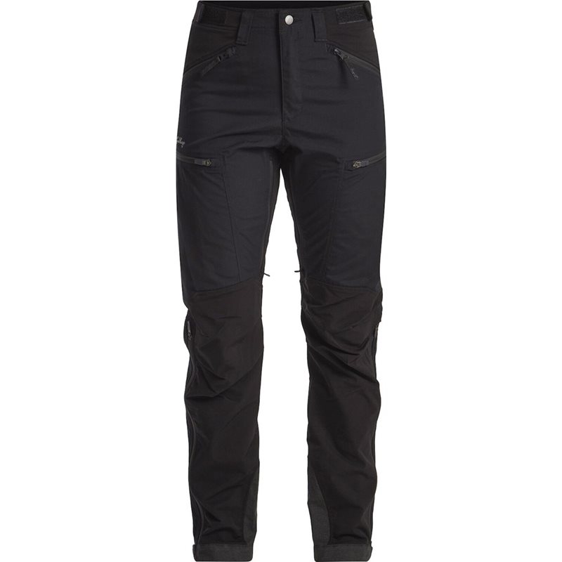 Lundhags Makke High Waist Curved Pants W Short Black - 36S