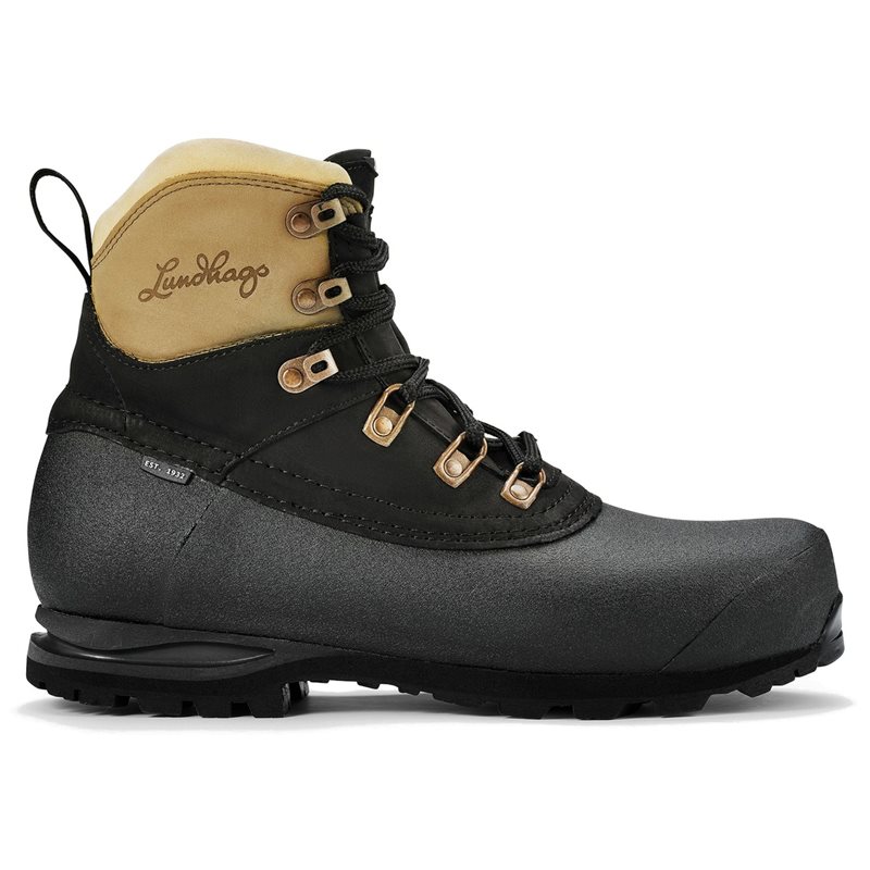 Lundhags Padje Light Trekking Boot Mid M Black/Olive - 43