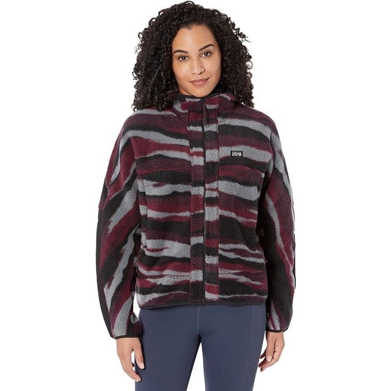 Mountain Hardwear HiCamp Fleece Full Zip Hoody Cocoa Red Lands - M