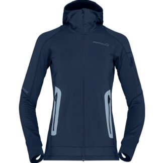 Norrøna Falketind Power Grid Hood W's Indigo Night - L