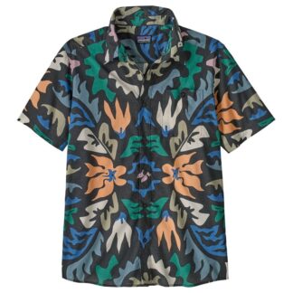 Patagonia M's Go To Shirt Kaleido: Black - S