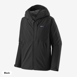Patagonia M's Granite Crest Rain Jkt Black - S