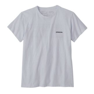 Patagonia W's P-6 Logo Responsibili-Tee White - XS