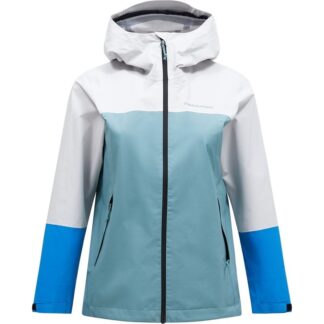Peak Performance W Trail Hipe Shell Jacket Antarctica/Deluded Vision - S