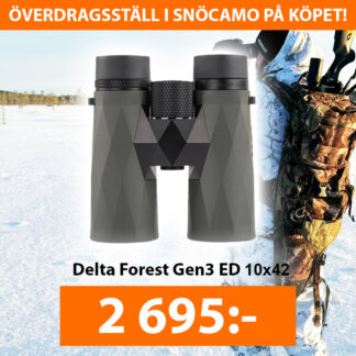 Pumori Kampanj: Forest Gen3 ED 10x42 Kikare + Överdagsställ på köpet!