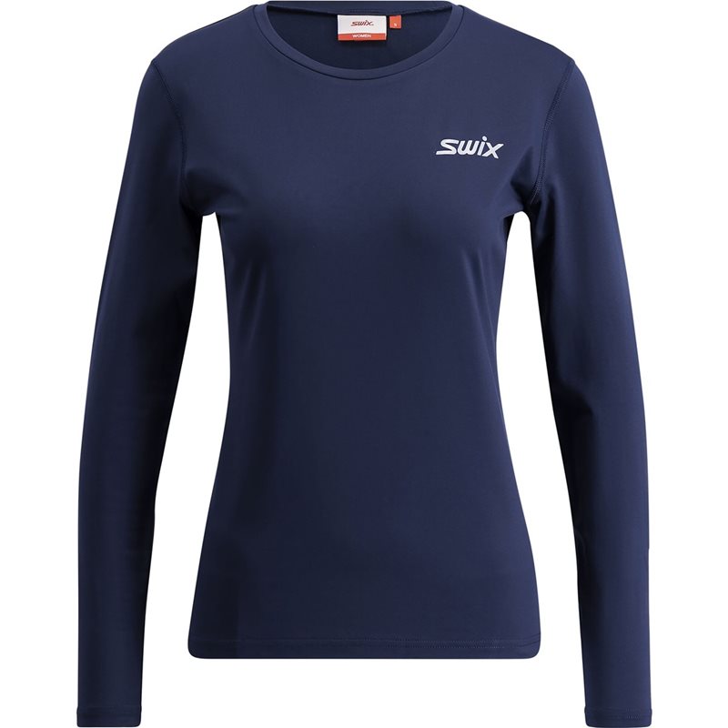 Swix Pace NTS Long Sleeve Baselayer Top W Dark Navy - XS