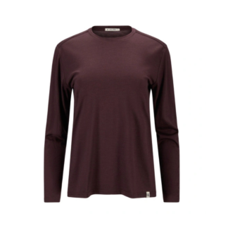 Aclima LightWool Crewneck W`s Chocolate Plum | Rue Des Mille