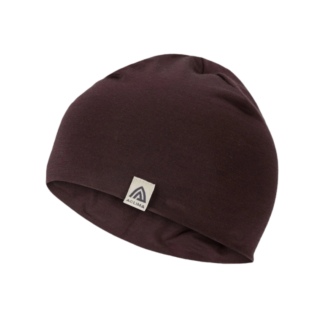 Aclima LightWool Relaxed Beanie Chocolate Plum | Rue Des Mille