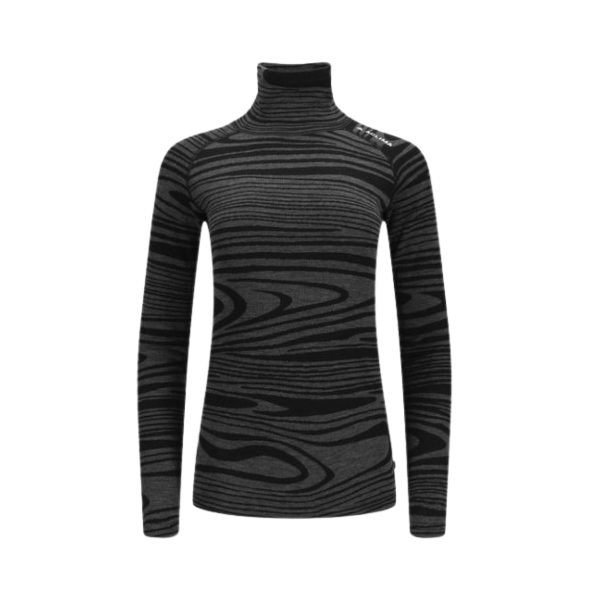 Aclima Warmwool Roll Neck W Black Motion | Rue Des Mille