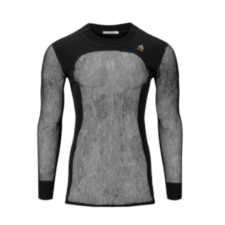 Aclima Woolnet Crewneck M´s Jet Black | Rue Des Mille