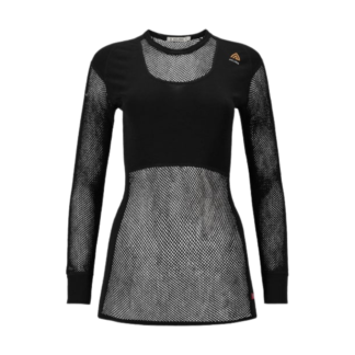 Aclima Woolnet Crewneck W´s Jet Black | Rue Des Mille