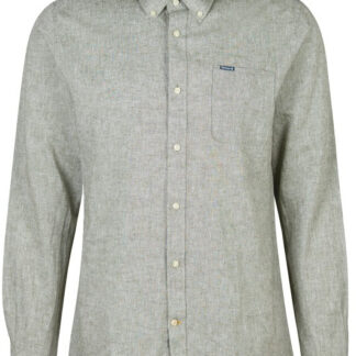 Barbour Nelson Tailored Shirt Bleached Olive | Rue Des Mille