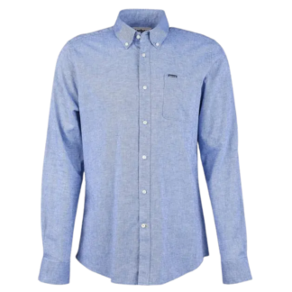 Barbour Nelson Tailored Shirt Blue | Rue Des Mille