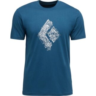 Black Diamond M Engineered Diamond Ss Tee Indigo - S