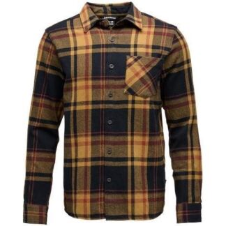 Black Diamond M Project Flannel Black/Flax Plaid - S
