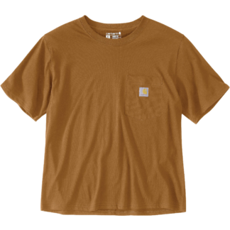 Carhart Lightweight S/S T-Shirt Brun Dam | Rue Des Mille